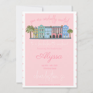 Charleston Bachelorette Weekend Invitation