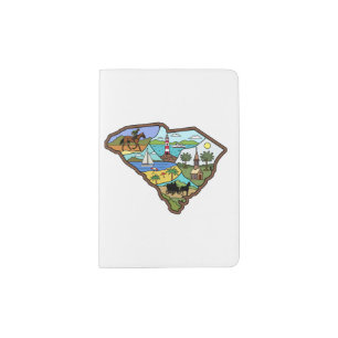 Charleston Columbia South Carolina Myrtle Beach Passport Holder