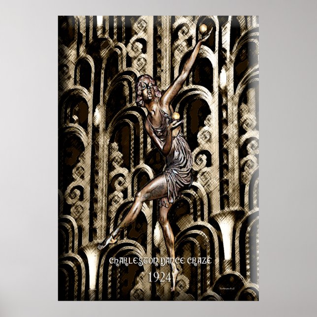 Charleston Dance Craze Poster (Front)