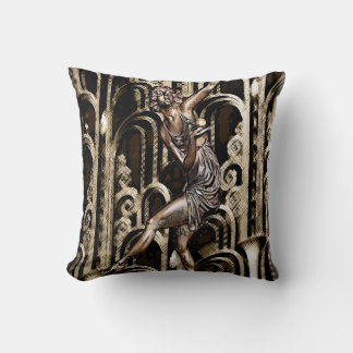 Charleston Dance Craze Throw Pillow