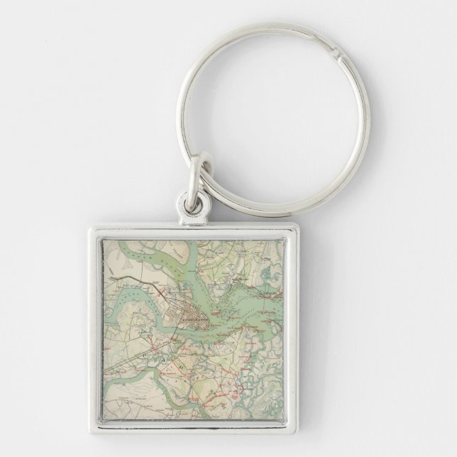 Charleston, defenses keychain (Front)