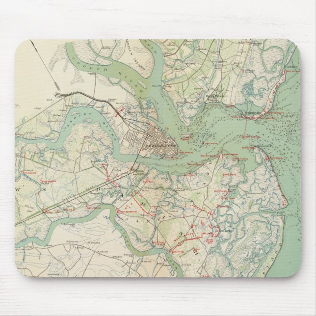 Charleston, defenses mouse pad (Front)