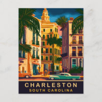 Charleston Downtown, SC, Vintage Travel