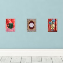Charleston Farmhouse Triptych Prints