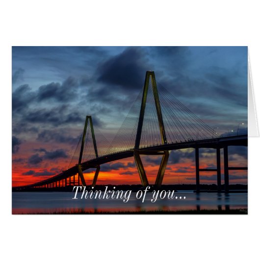 Charleston Fire Like Sunset Cards (Front Horizontal)