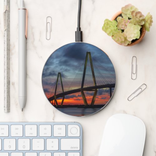 Charleston Fire Like Sunset Wireless Charger