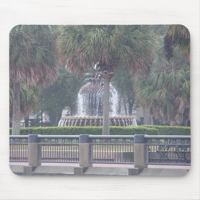 Charleston Fountain Mouse Pad (Front)
