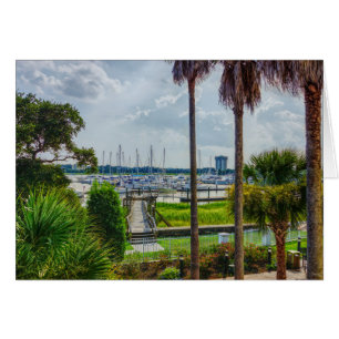 Charleston Harbor Greeting Card