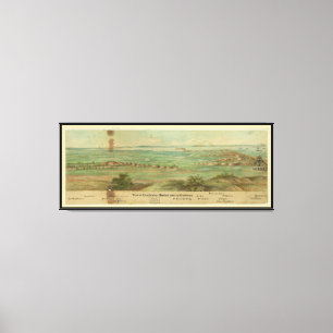 Charleston Harbor South Carolina (1860-1865) Canvas Print