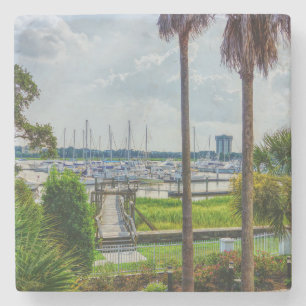 Charleston Harbor Stone Coaster