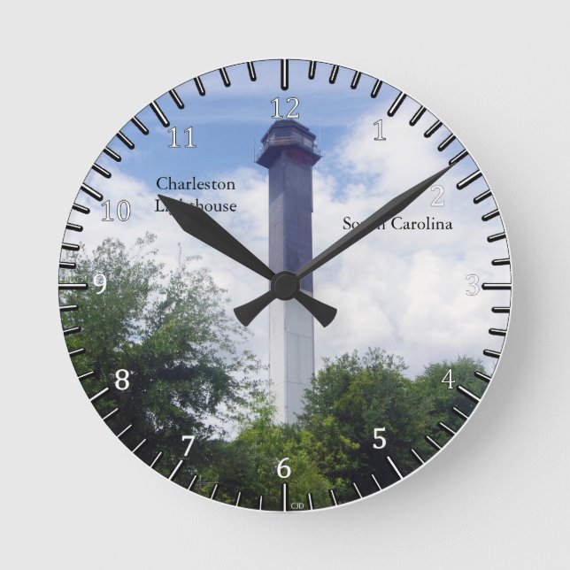 Charleston Lighthouse clock (Front)