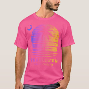 Charleston Palmetto Tree South Carolina Vacations T-Shirt
