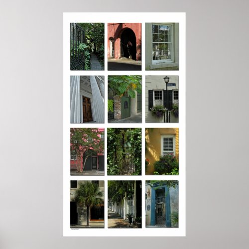 Charleston Portals Photo Poster Print