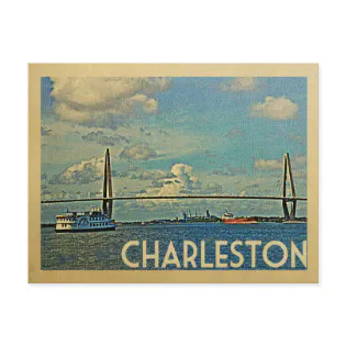 Charleston Postcard South Carolina Vintage Travel