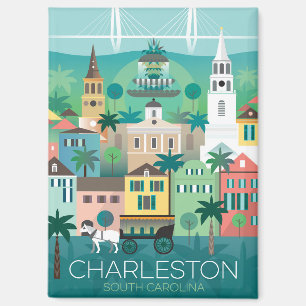 Charleston Refrigerator Magnet