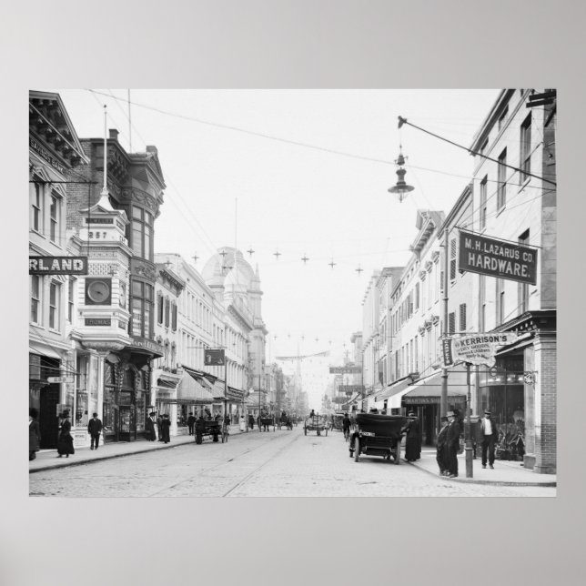 Charleston, SC, 1910 Poster (Front)