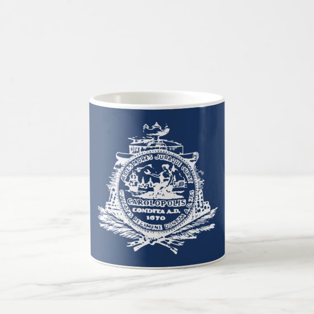 Charleston, SC Flag Coffee Mug (Center)