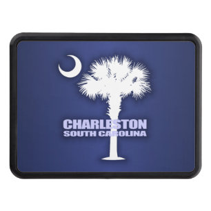 Charleston SC (Palmetto & Crescent) Trailer Hitch Cover