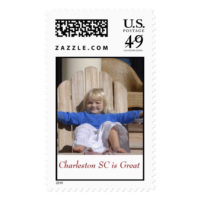 Charleston SC Postage Stamp