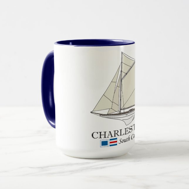 Charleston SC (SB) Mug (Front Left)