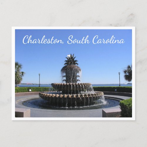 Charleston SC South Carolina USA Waterfront Park Postcard