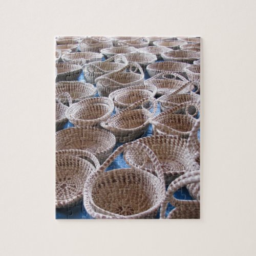 Charleston SC Sweetgrass Baskets Puzzle