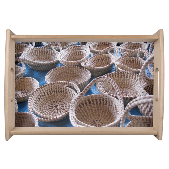 basket serving tray