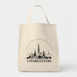 Charleston Skyline Eco-Friendly Tote Bag