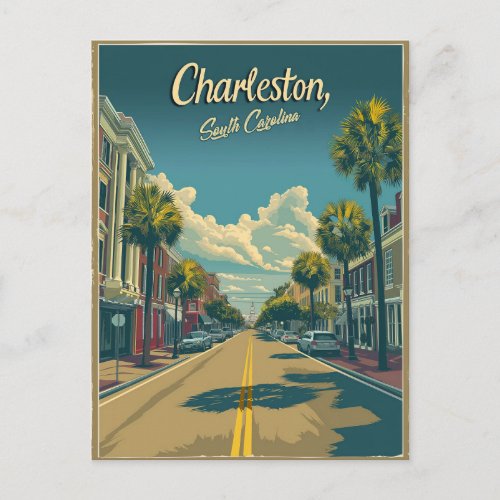 Charleston South Carolina A Vintage  Postcard