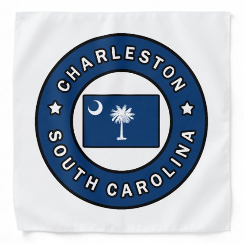Charleston South Carolina Bandana