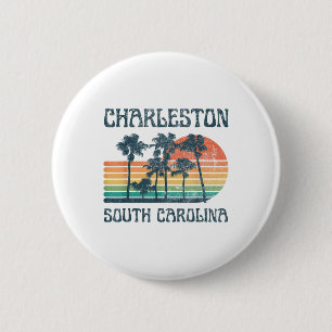 Charleston South Carolina Beach Summer Vacation Vi Button