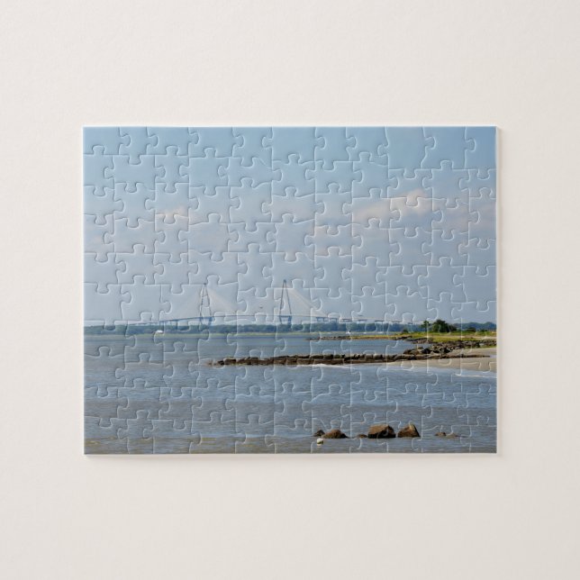 Charleston  South Carolina bridge Jigsaw Puzzle (Horizontal)
