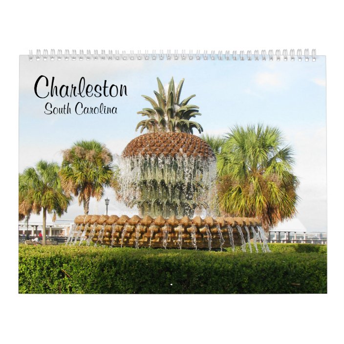 Charleston South Carolina Calendar Zazzle com