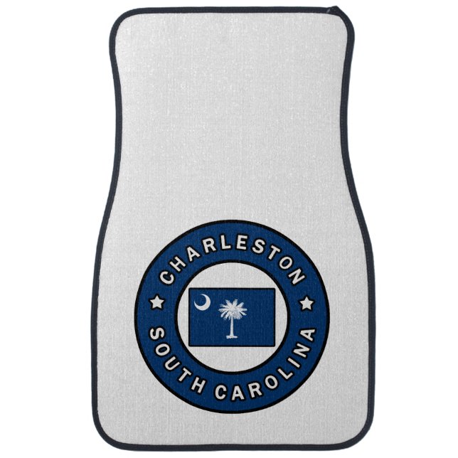 Charleston South Carolina Car Floor Mat (Front)
