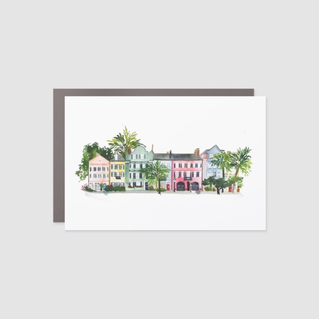 Charleston South Carolina Car Magnet (Front)