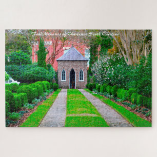 Charleston South Carolina. Christmas Greetings Jig Jigsaw Puzzle