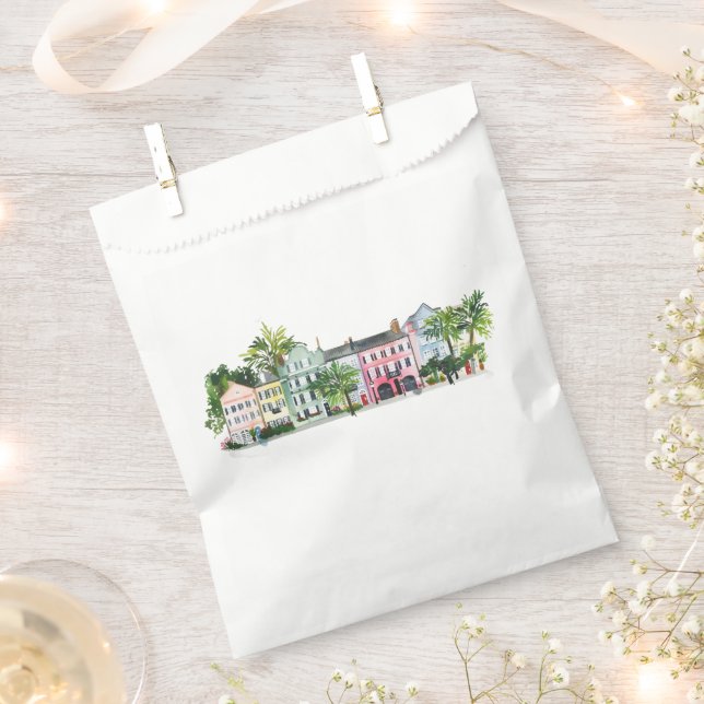 Charleston South Carolina Favor Bag (Clipped)