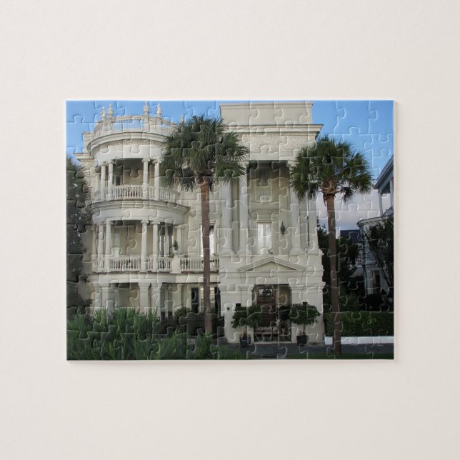 Charleston South Carolina Historic Home Puzzle (Horizontal)