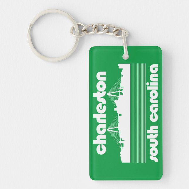 Charleston, South Carolina Keychain (Front)