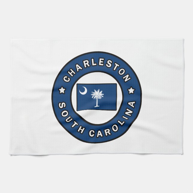 Charleston South Carolina Kitchen Towel (Horizontal)