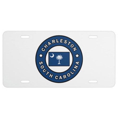 Charleston South Carolina License Plate