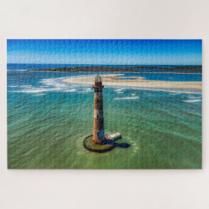 Charleston South Carolina Morris Island Lighthouse Jigsaw Puzzle