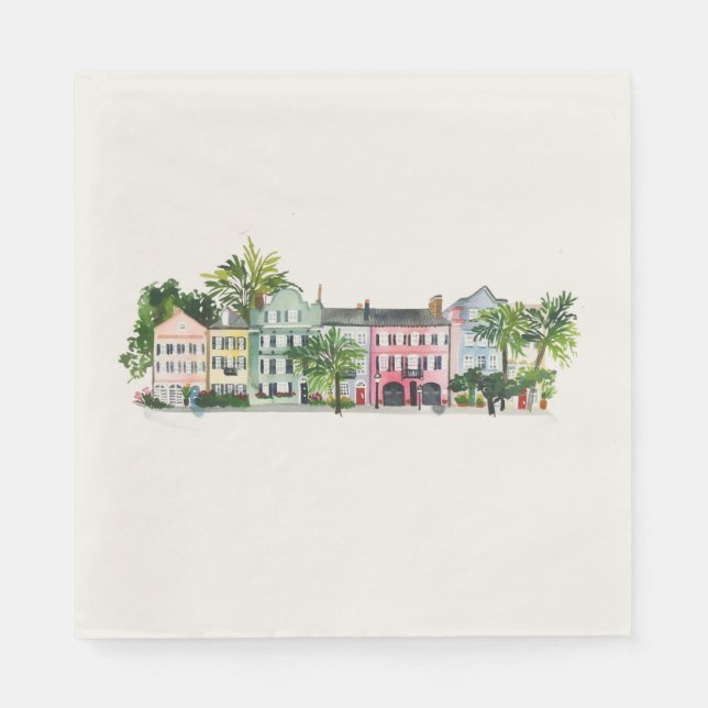 Charleston South Carolina Napkins (Front)