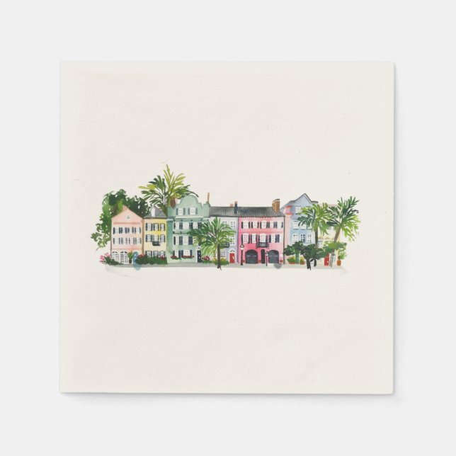 Charleston South Carolina Napkins (Front)