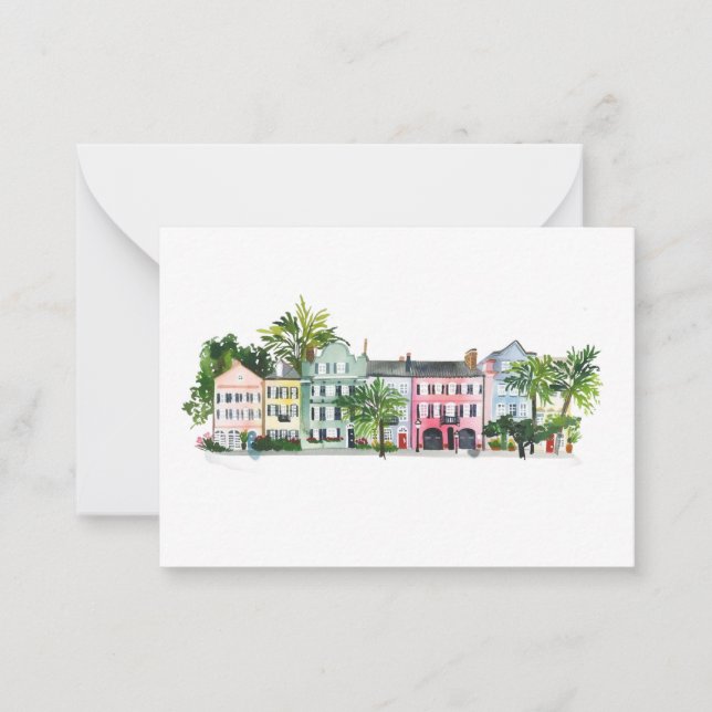 Charleston South Carolina Note Card (Front)