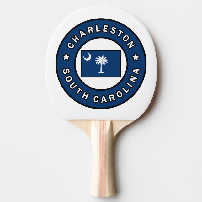 Charleston South Carolina Ping Pong Paddle (Front)