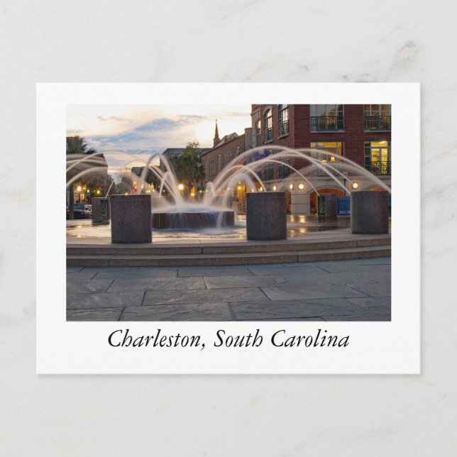 Charleston South Carolina Postcard (Front)