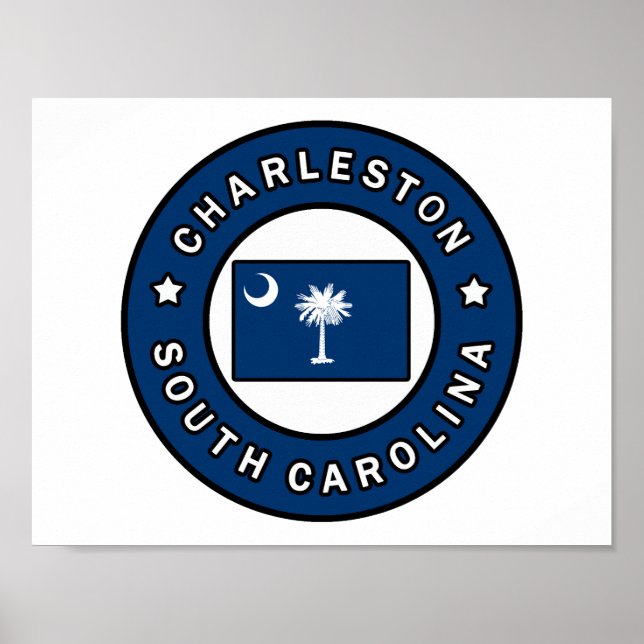 Charleston South Carolina Poster (Front)