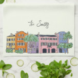 Charleston, South Carolina Rainbow Row Kitchen Towel<br><div class="desc">Enhance your kitchen decor with the vibrant colors and iconic charm of Charleston, South Carolina's Rainbow Row. Here's why our Rainbow Row kitchen towel is a must-have: Charleston's Gem: Rainbow Row is one of Charleston's most recognizable and beloved landmarks, known for its row of pastel-colored historic houses. Our kitchen towel...</div>