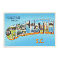 Charleston South Carolina SC Old Vintage Postcard-